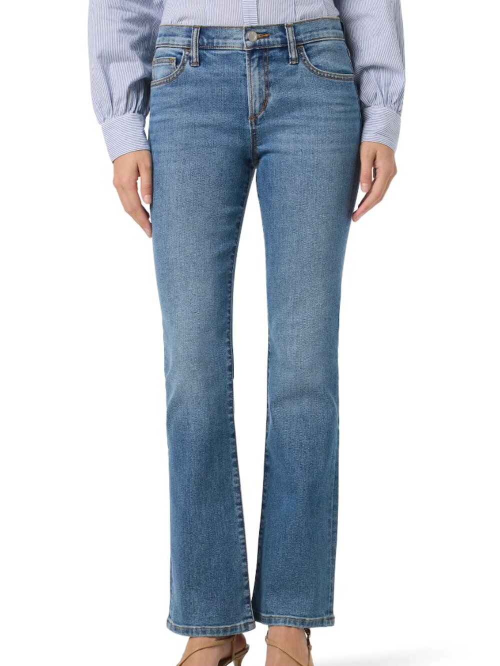Joe's Jeans Mid Rise Bootcut Jeans Petite Bootcut Denim
